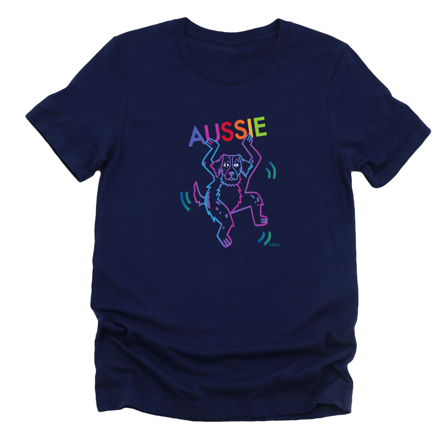 AUSSIE COLOR POP TEE (Merle)