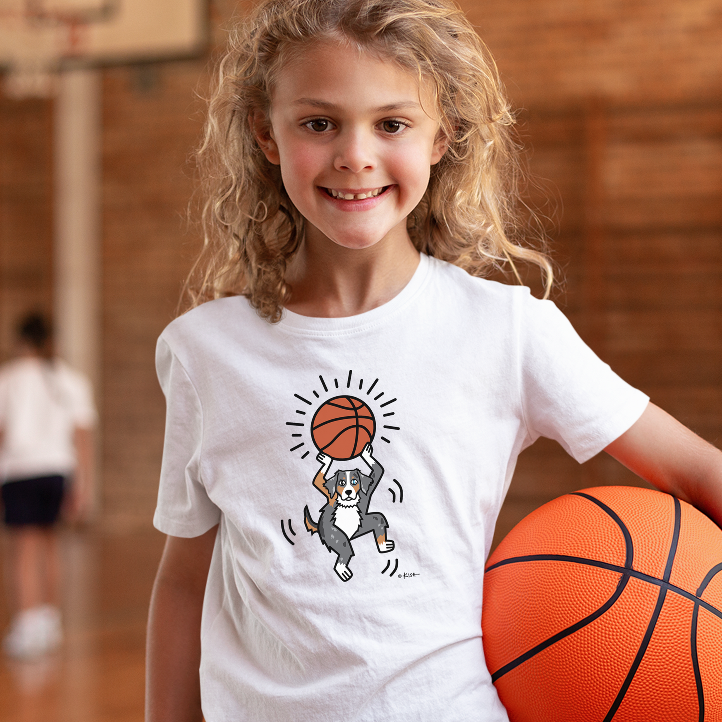 KID'S ๐ BASKETBALL TEE (5 Aussie Colors!)