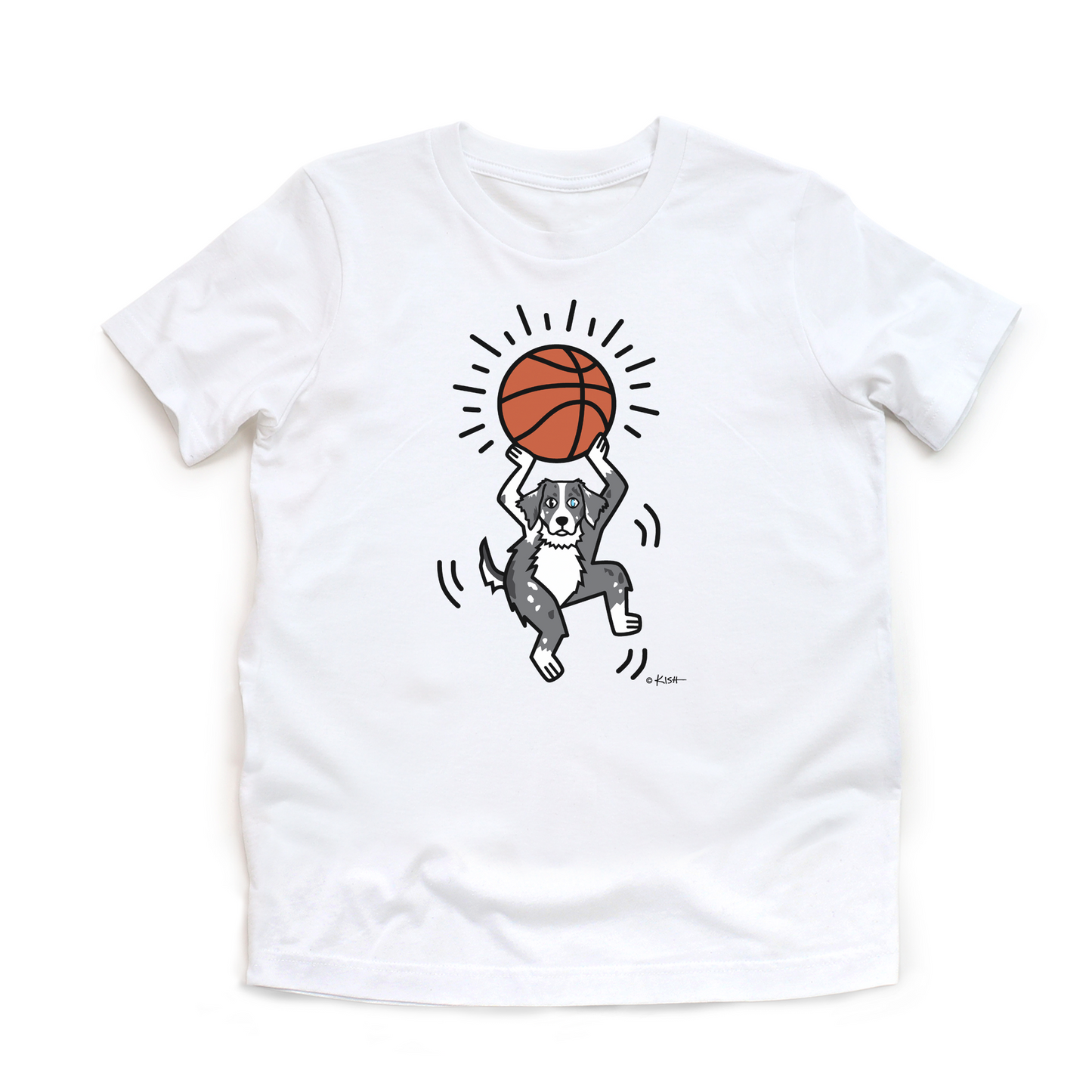 KID'S ๐ BASKETBALL TEE (5 Aussie Colors!)