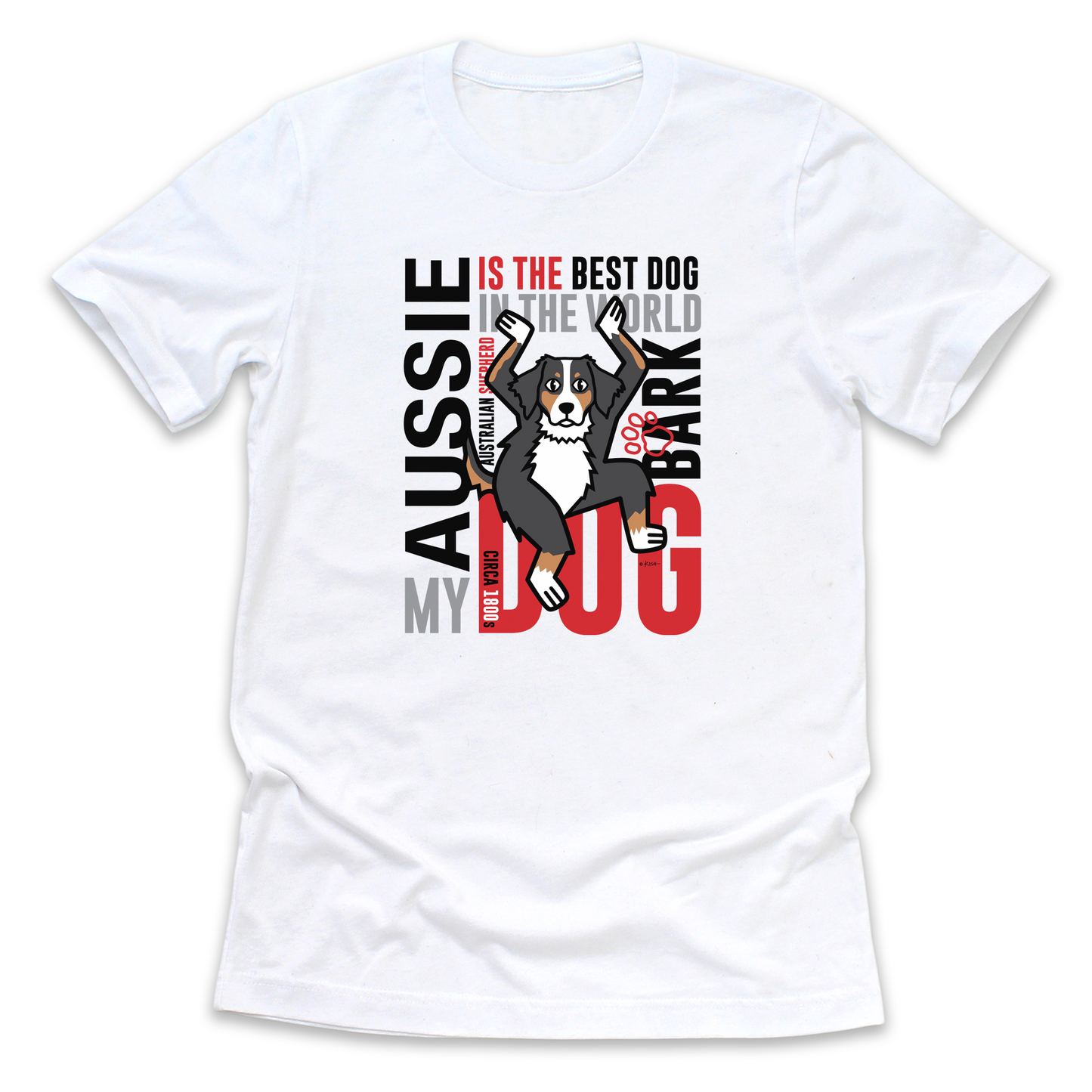 BEST DOG ⭐️ TEE (5 Aussie Colors)