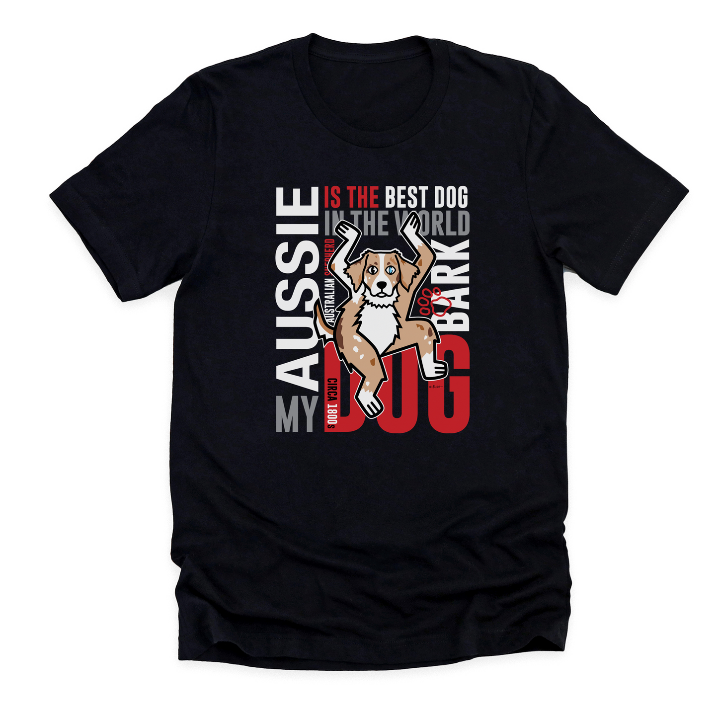 BEST DOG ⭐️ TEE (5 Aussie Colors)