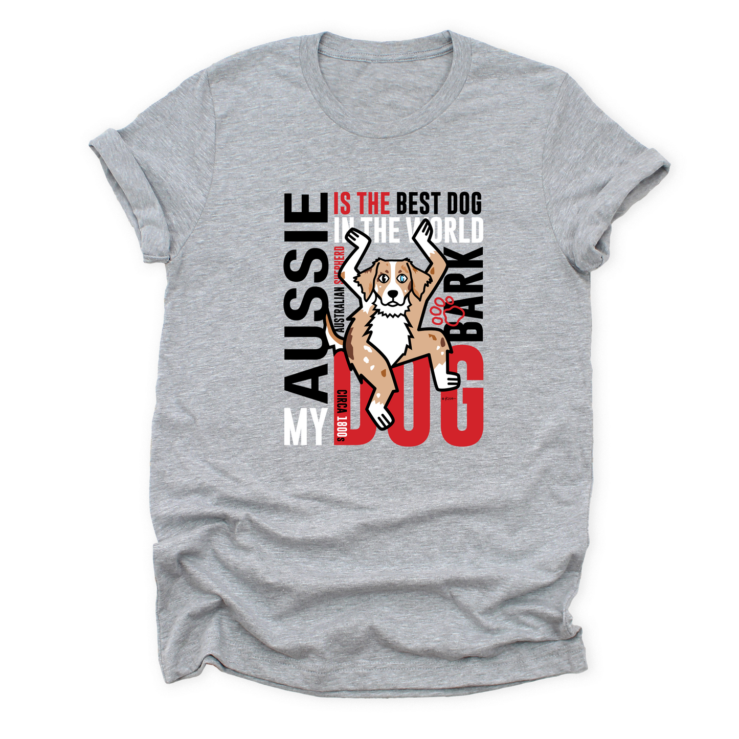 BEST DOG ⭐️ TEE (5 Aussie Colors)