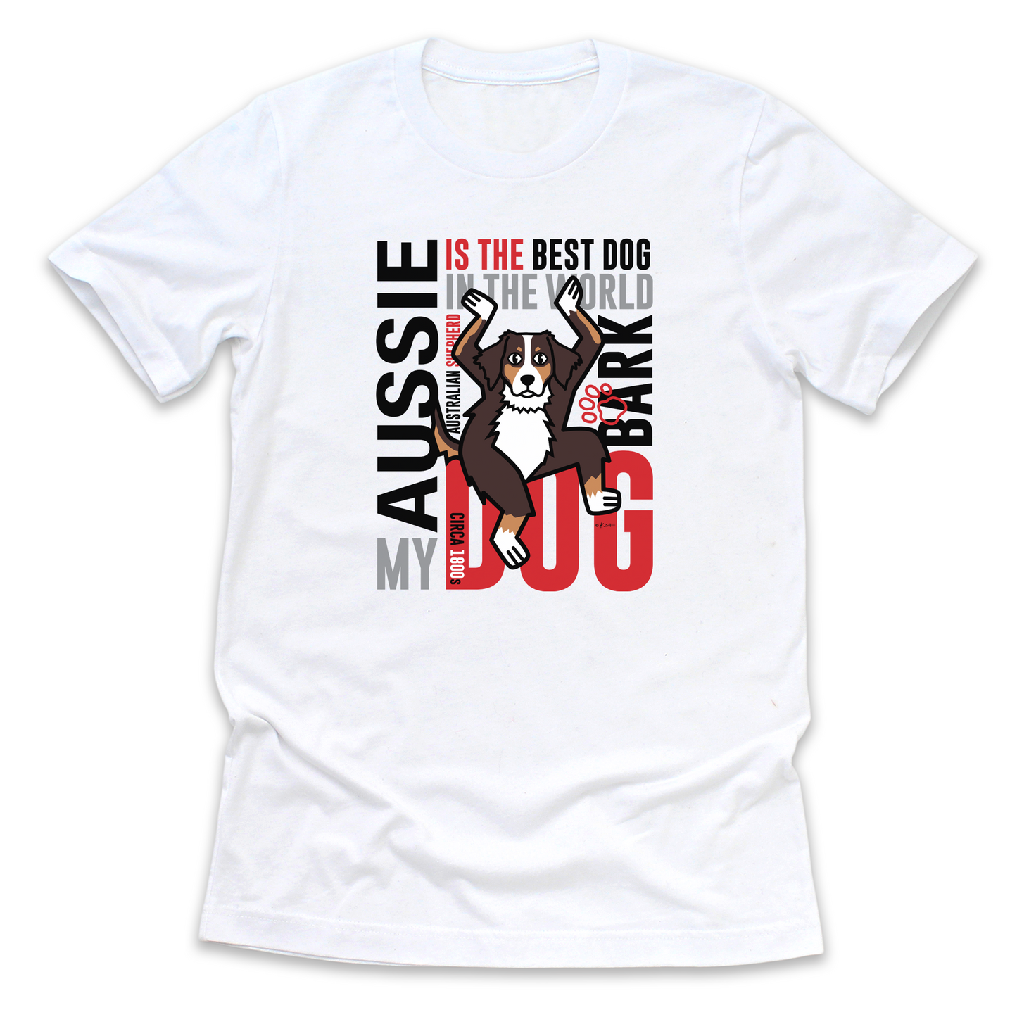 BEST DOG ⭐️ TEE (5 Aussie Colors)