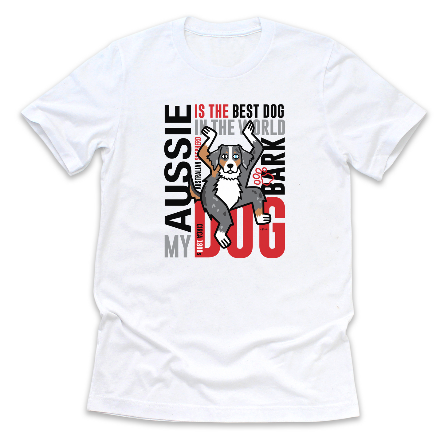 BEST DOG ⭐️ TEE (5 Aussie Colors)