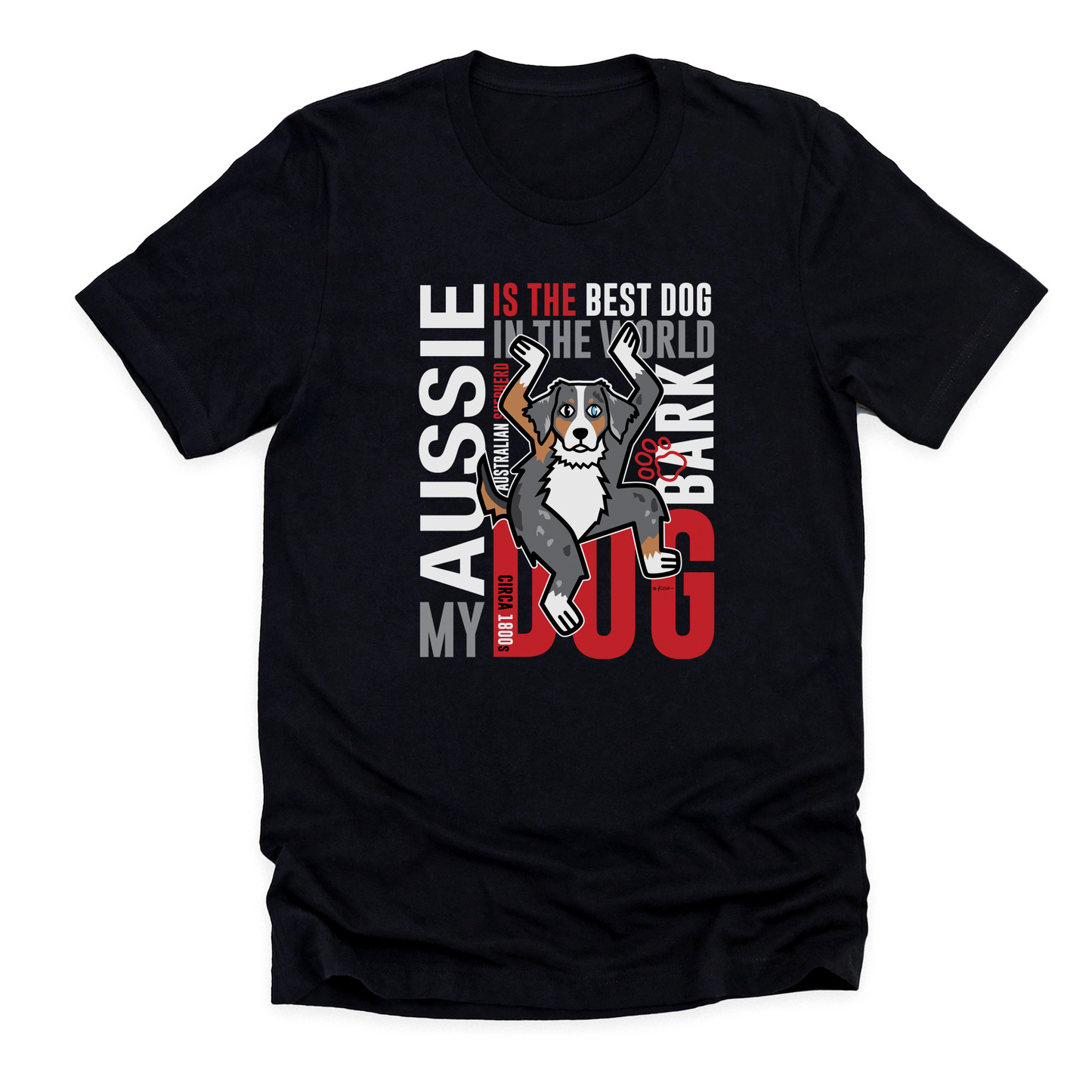 BEST DOG ⭐️ TEE (5 Aussie Colors)