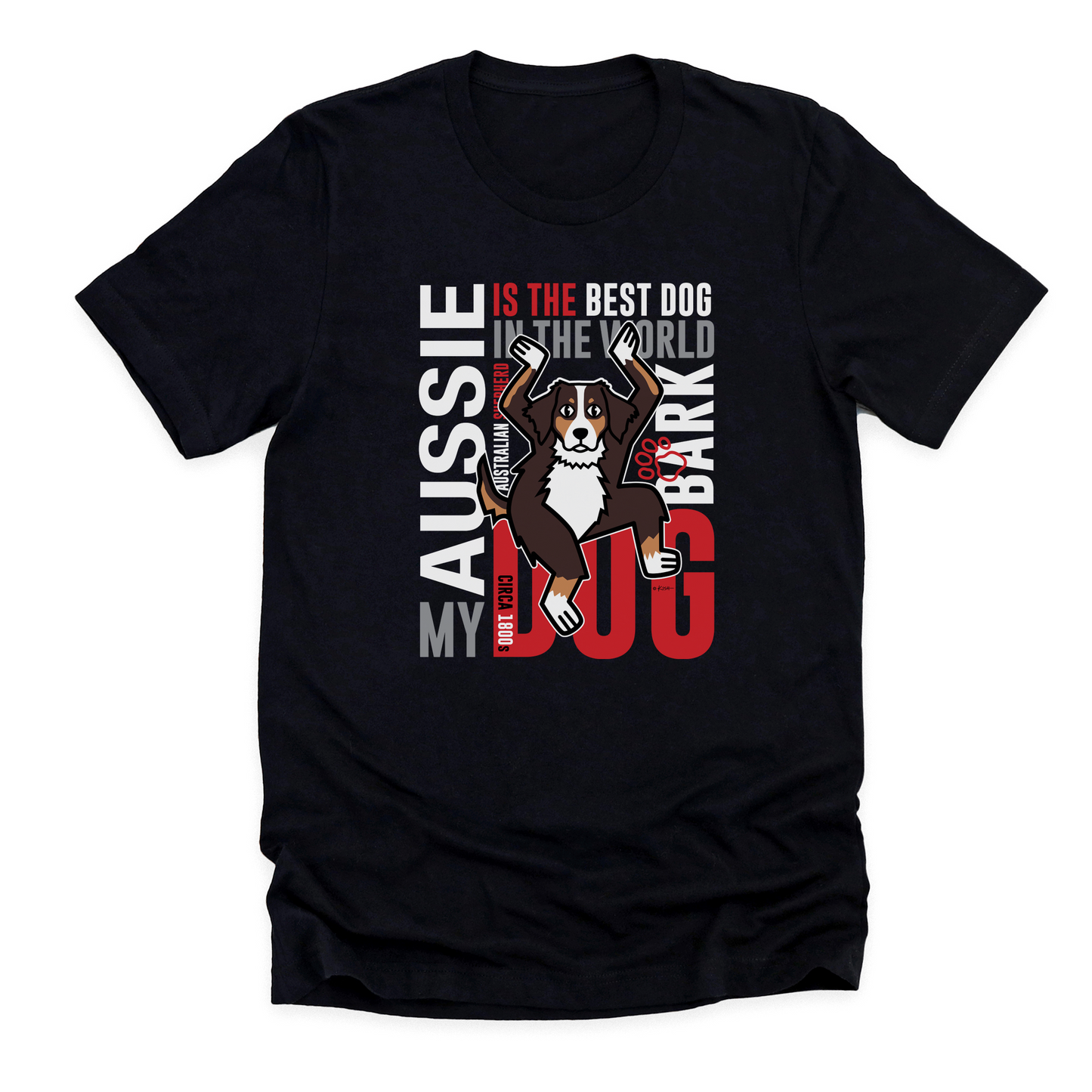 BEST DOG ⭐️ TEE (5 Aussie Colors)