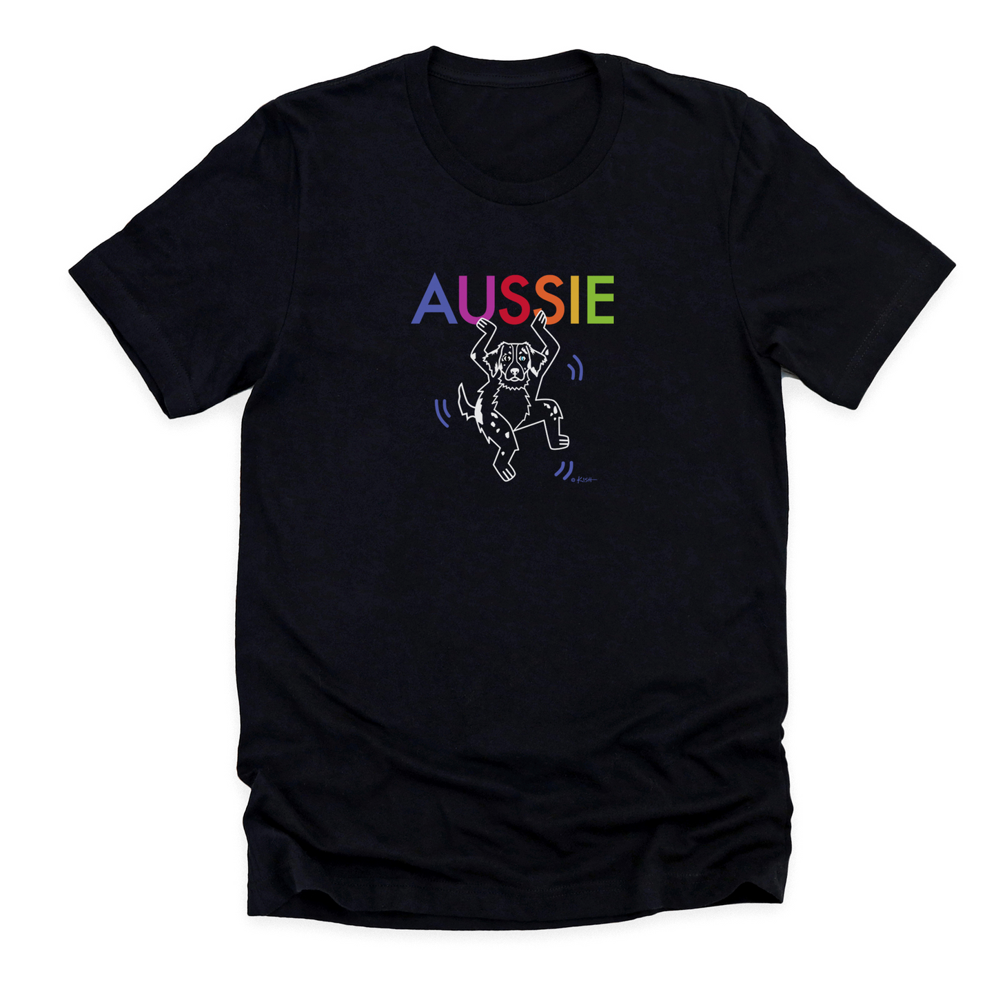 AUSSIE CHALK ART TEE (Merle)