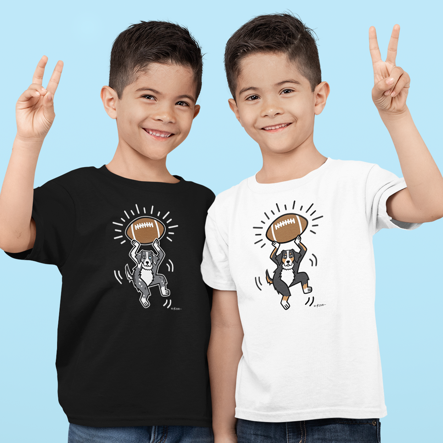 KID'S ๐ FOOTBALL TEE (5 Aussie Colors!)