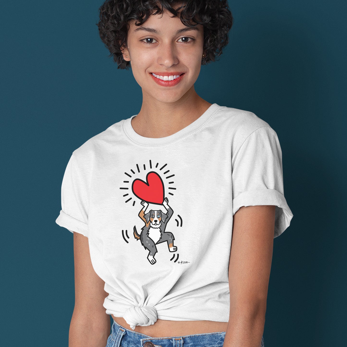 AUSSIE LOVE ❤️ TEE (5 Aussie colors)