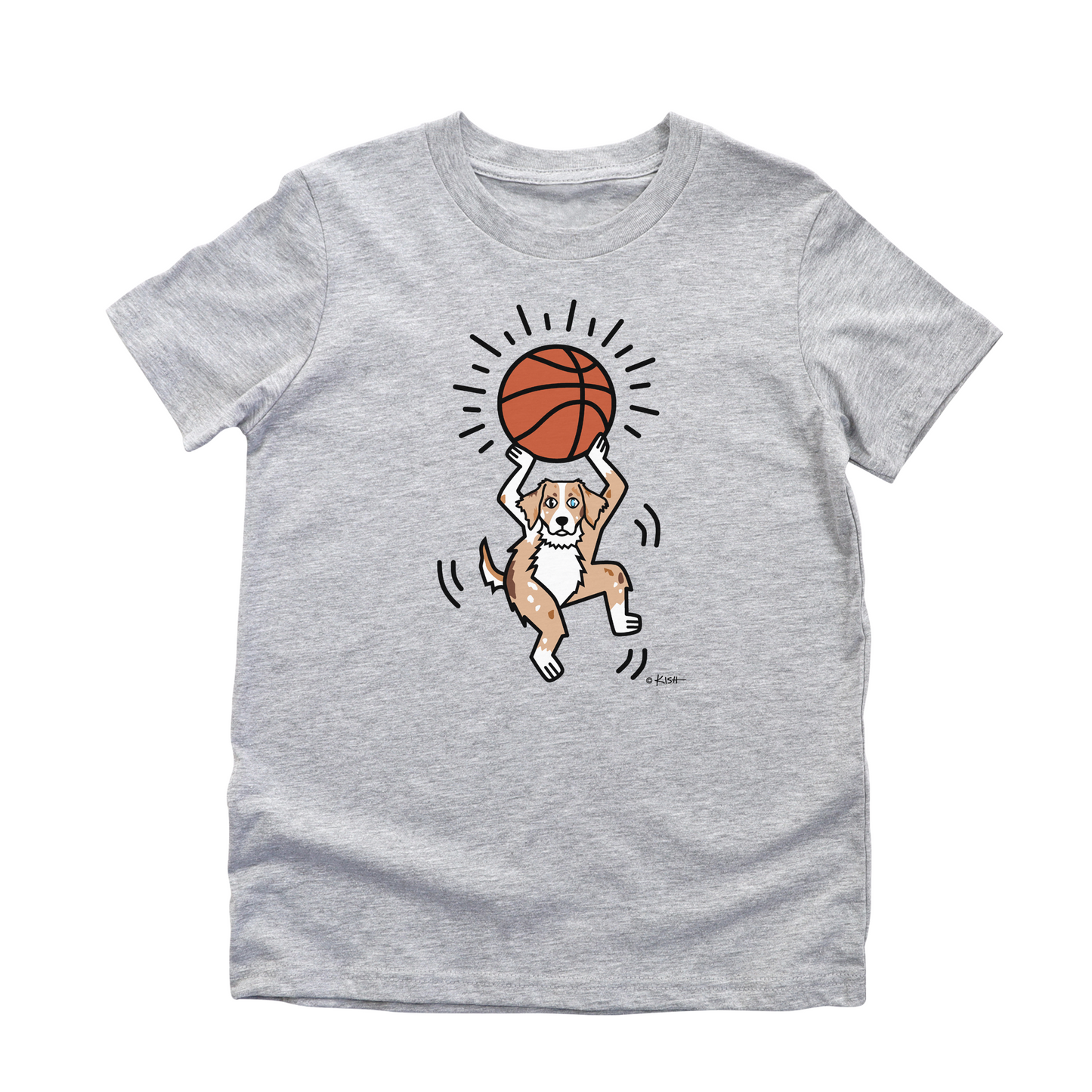 KID'S ๐ BASKETBALL TEE (5 Aussie Colors!)