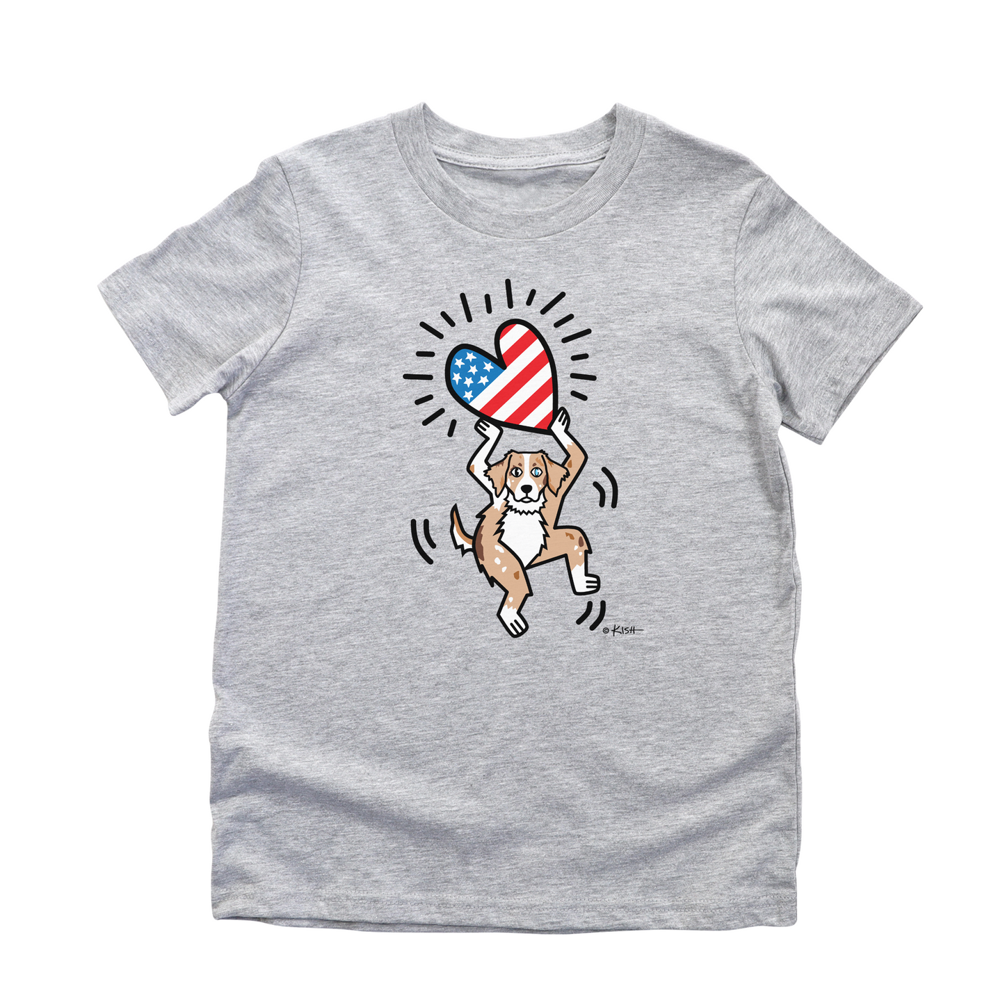 KID'S 🇺🇸 ❤️ USA TEE (5 Aussie Colors!)