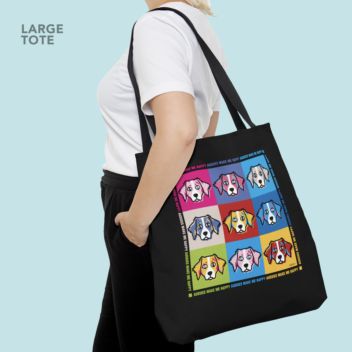 AUSSIE POP ART TOTE