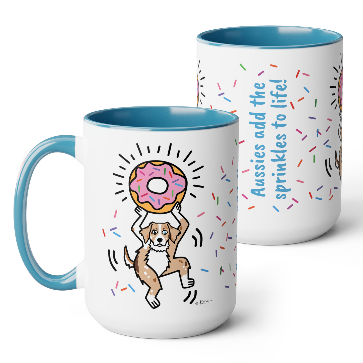 AUSSIE š© DONUT MUG (5 Aussie Colors)
