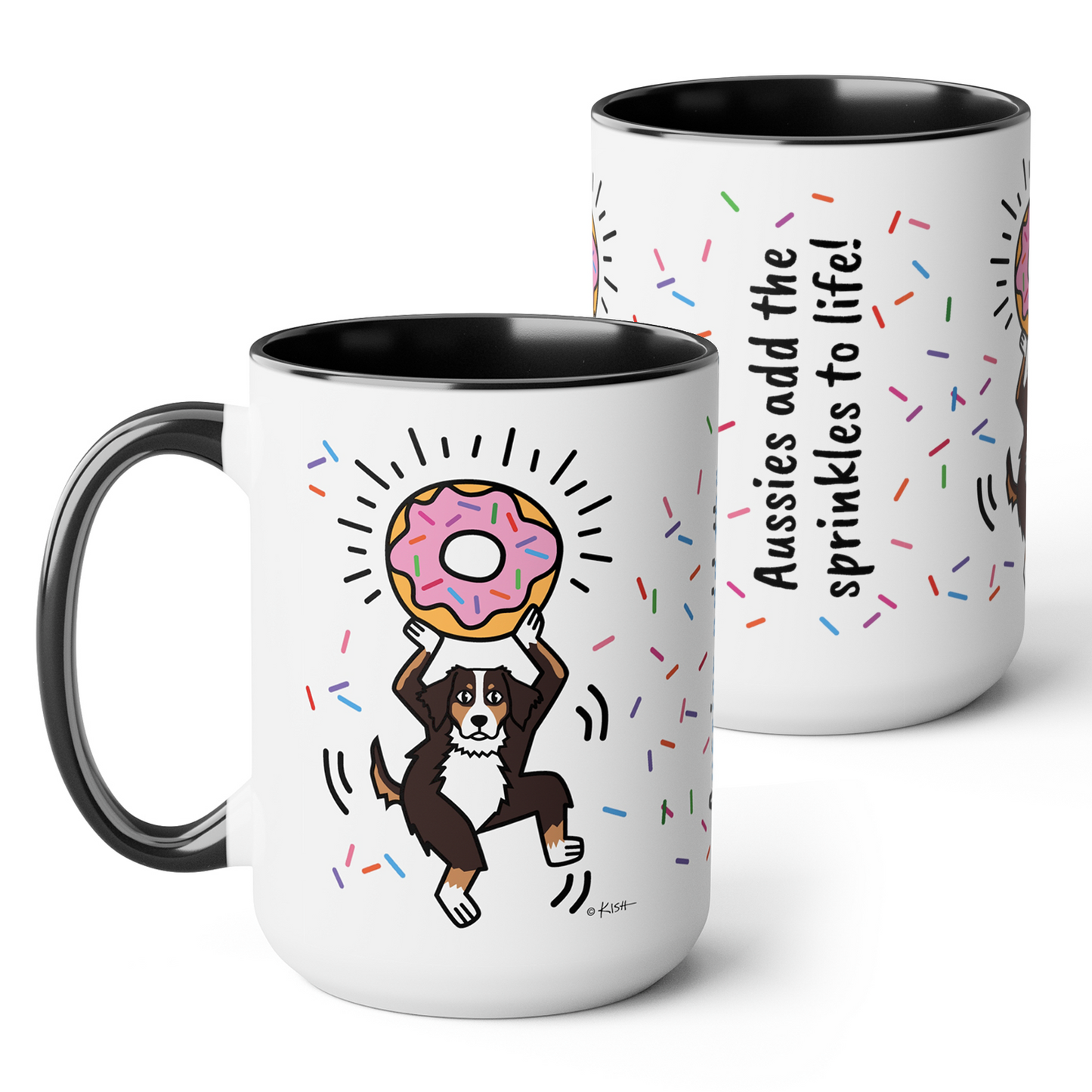 AUSSIE š© DONUT MUG (5 Aussie Colors)