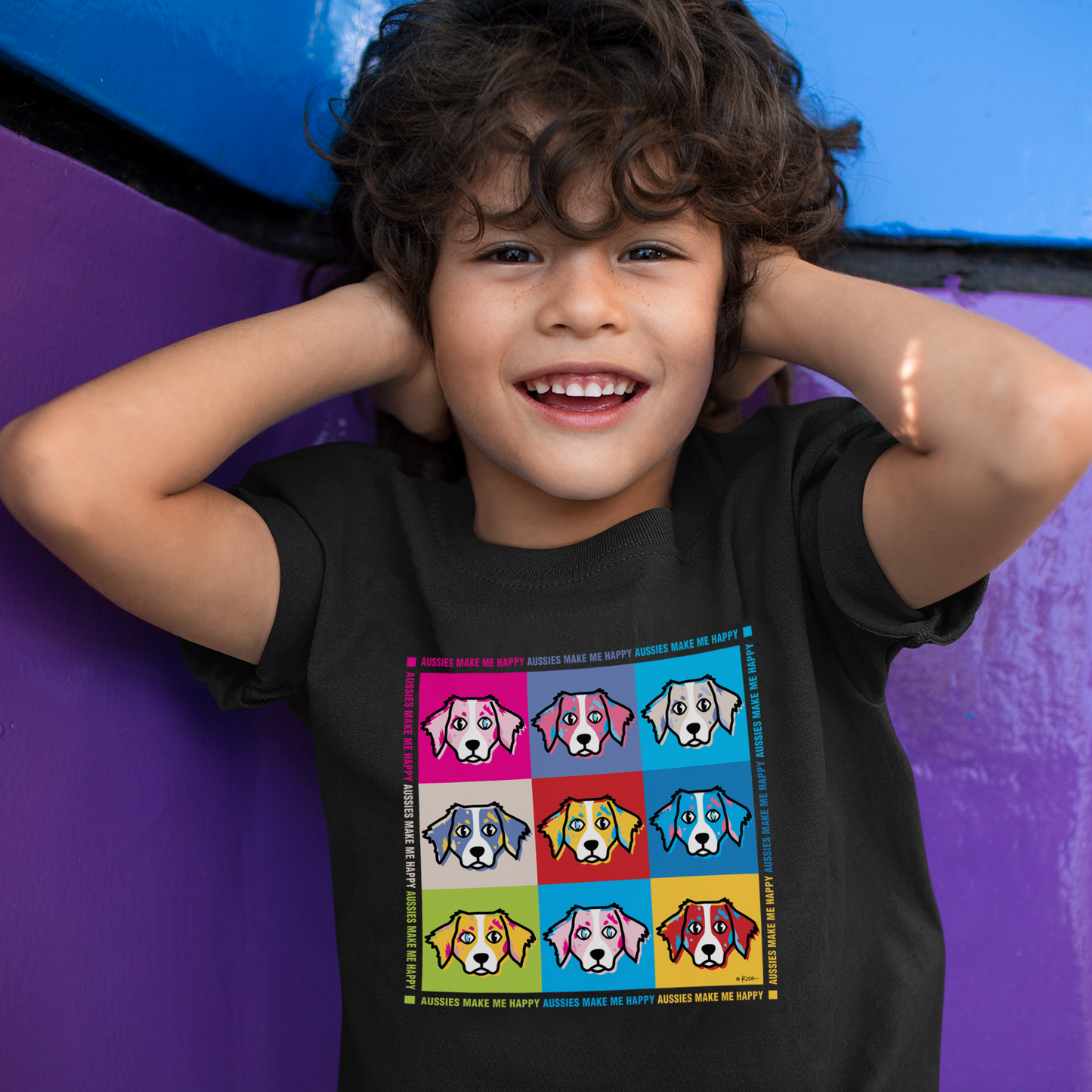 KID'S POP ART TEE (Merle)