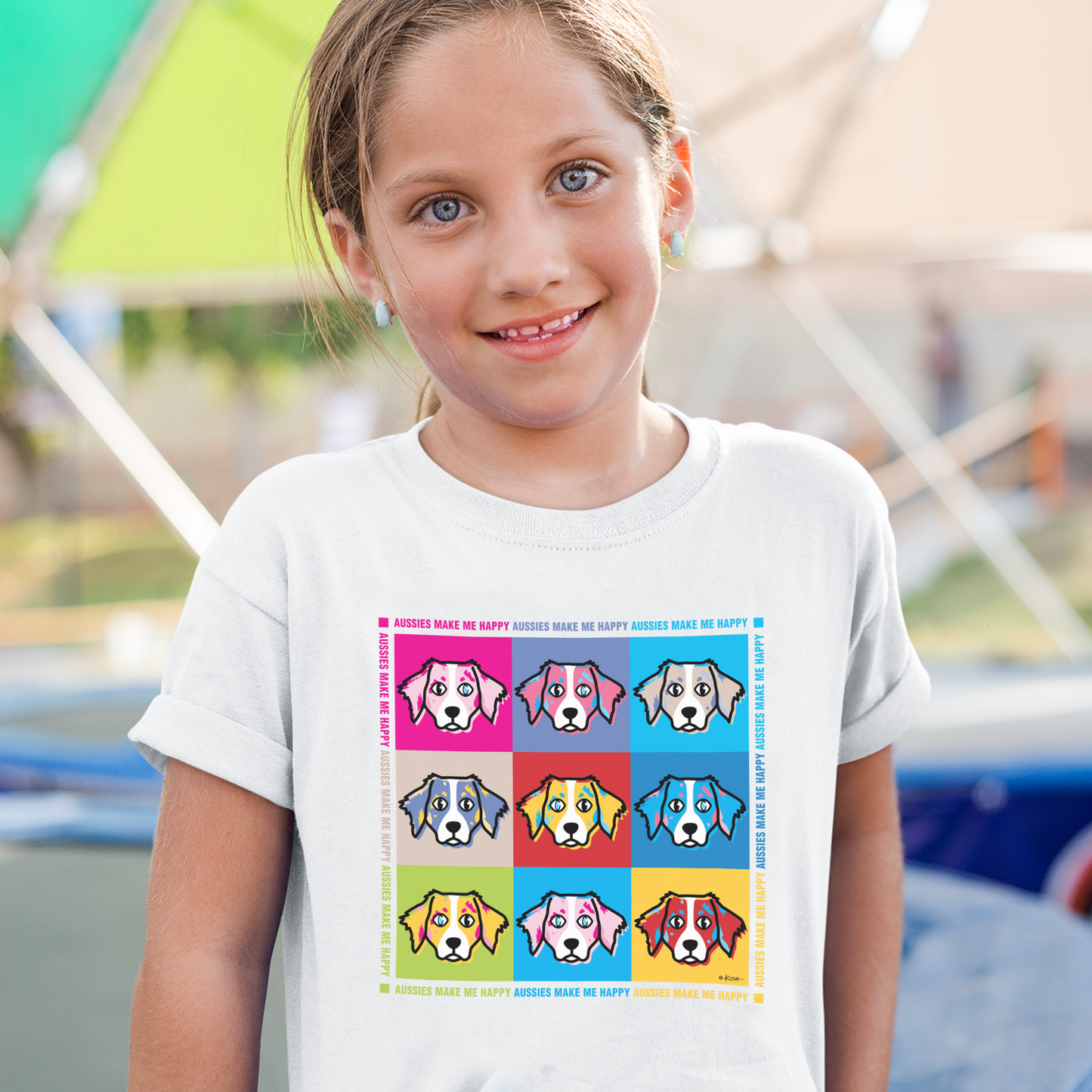 KID'S POP ART TEE (Merle)