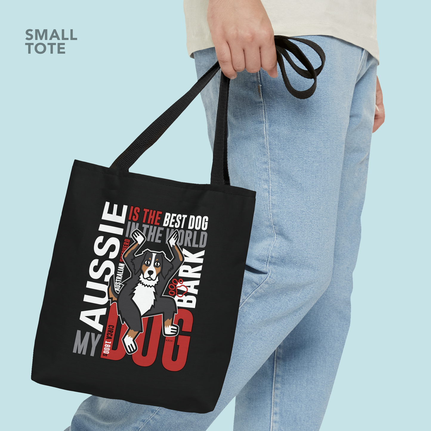 ⭐️ BEST DOG TOTE (5 Aussie Colors!)