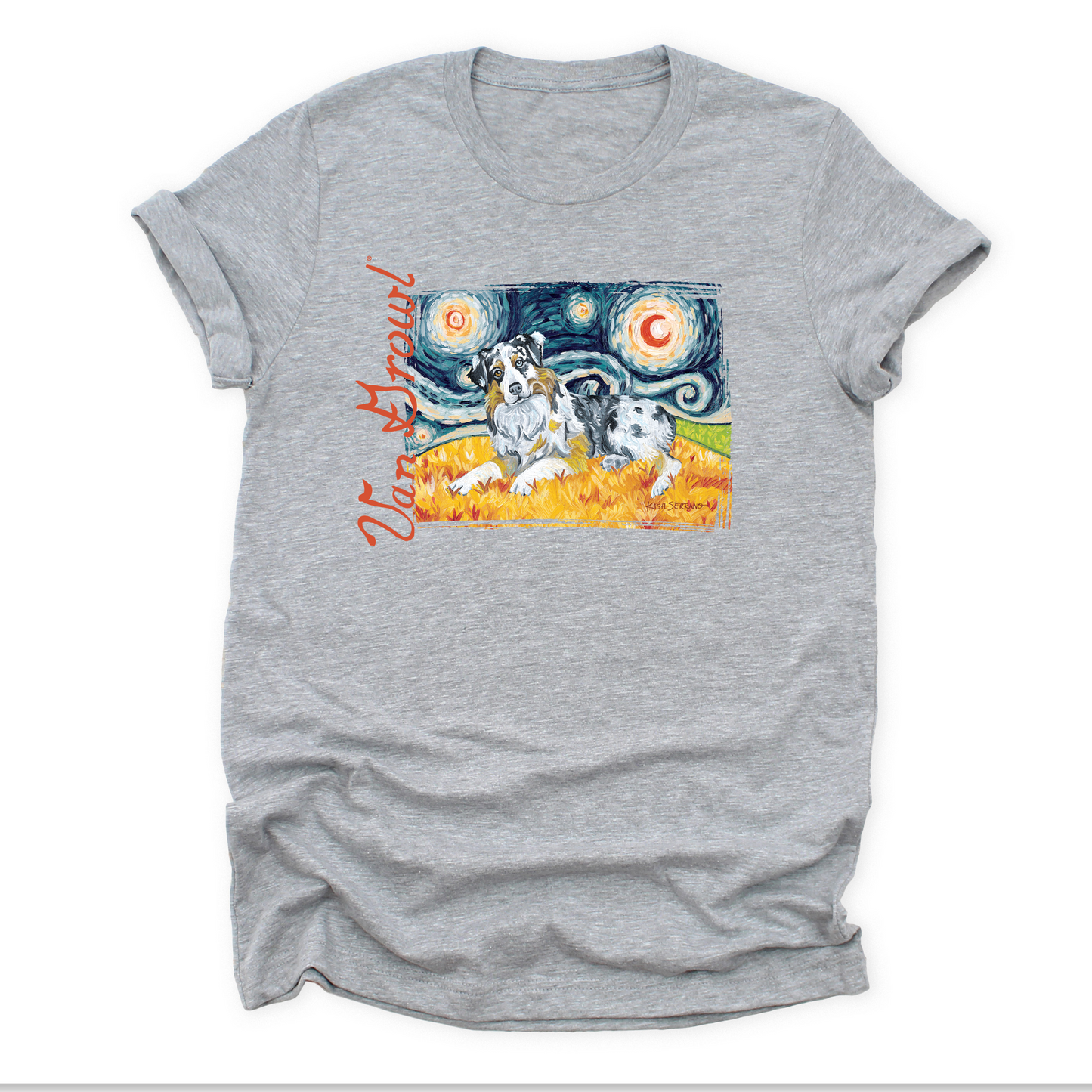 STARRY NIGHT TEE (Merle Tricolor)