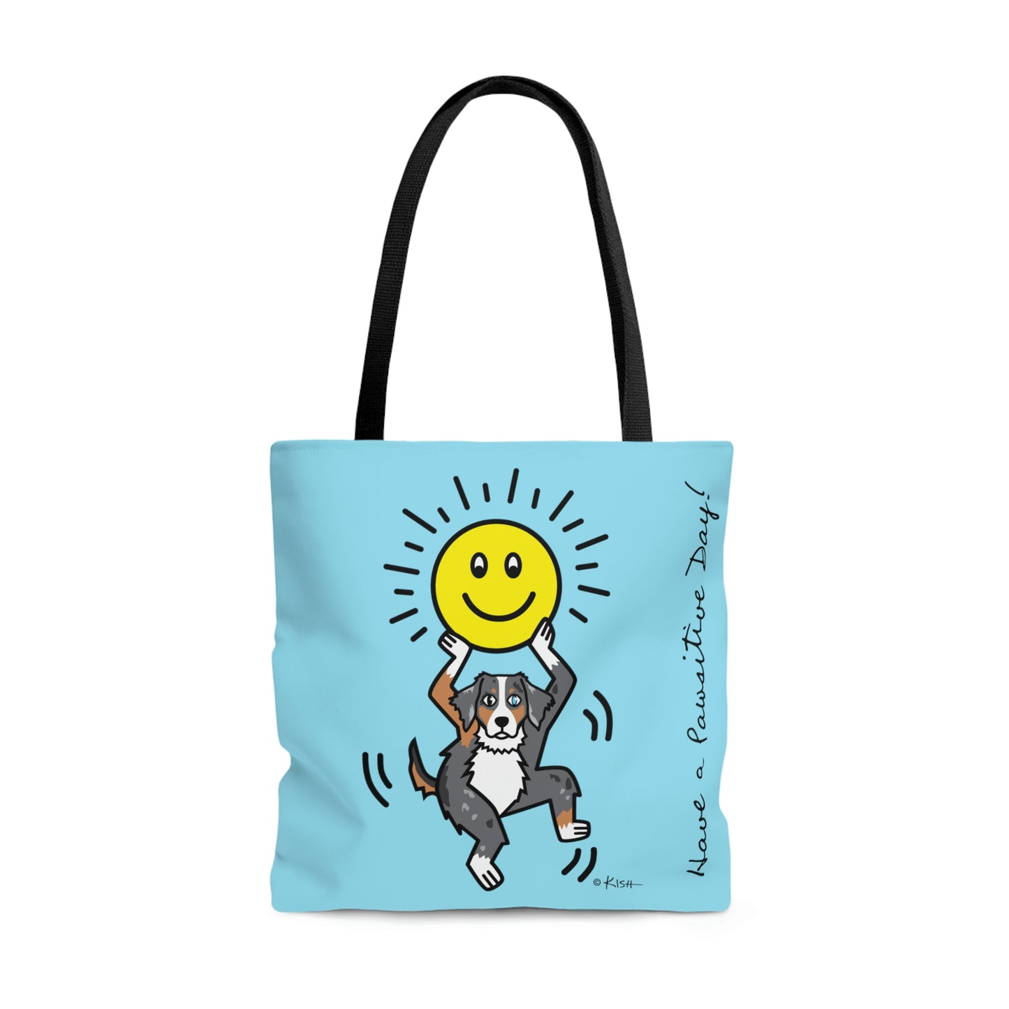 HAPPY š TOTE (Merle Tricolor)