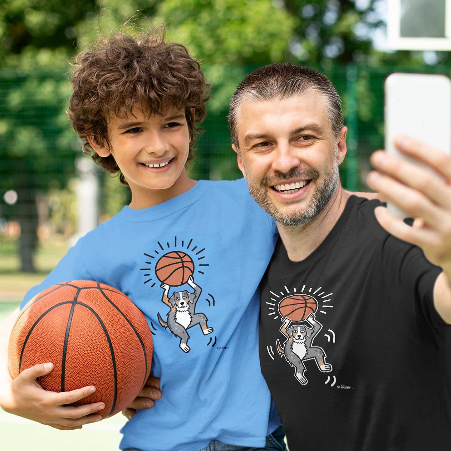 KID'S ๐ BASKETBALL TEE (5 Aussie Colors!)