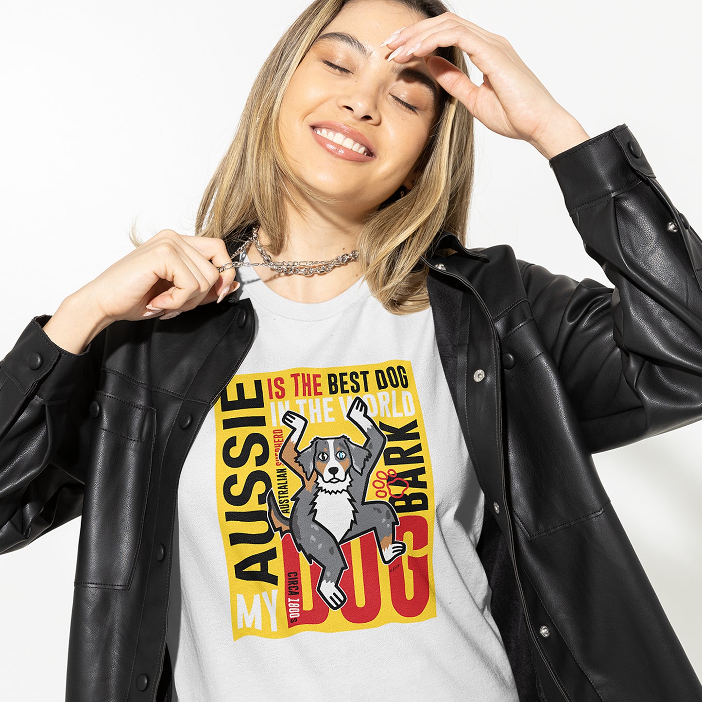 BEST DOG ⭐️ POSTER TEE (5 Aussie Colors)