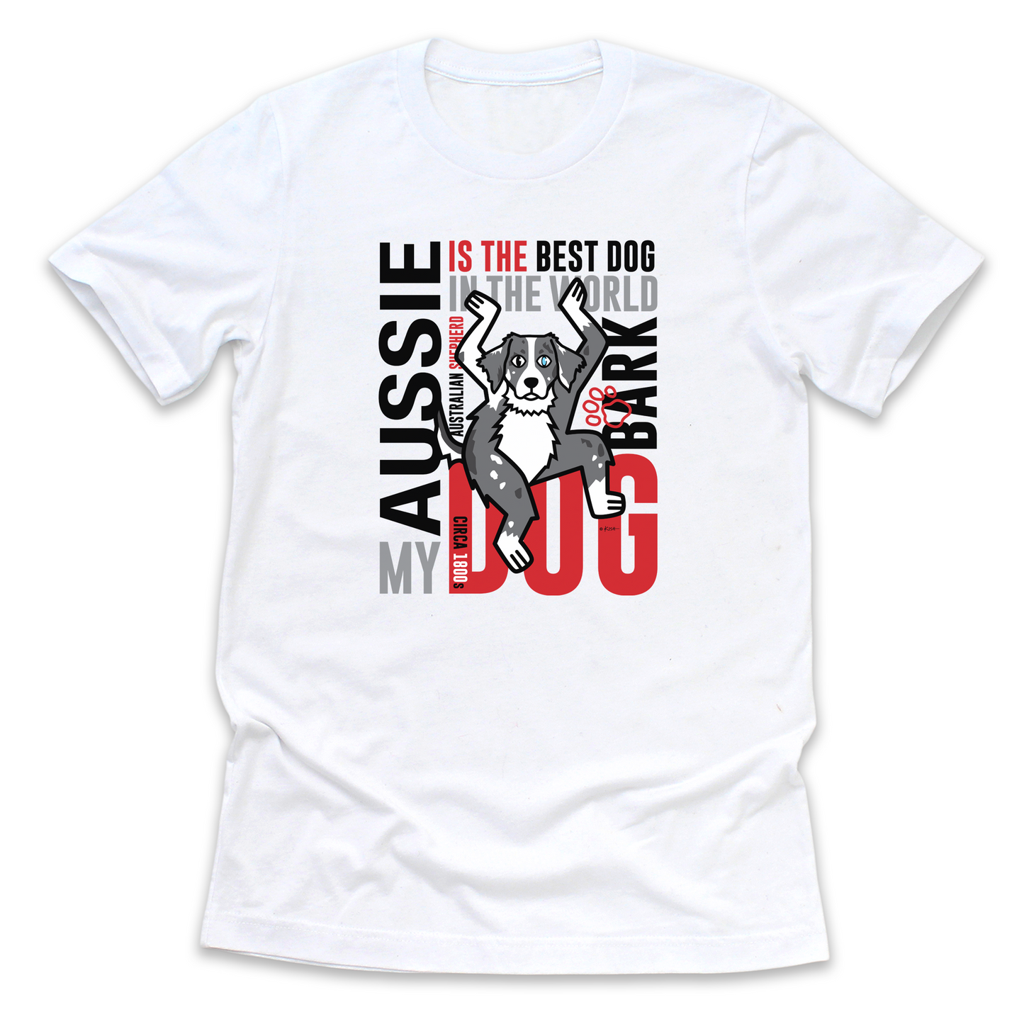 BEST DOG ⭐️ TEE (5 Aussie Colors)
