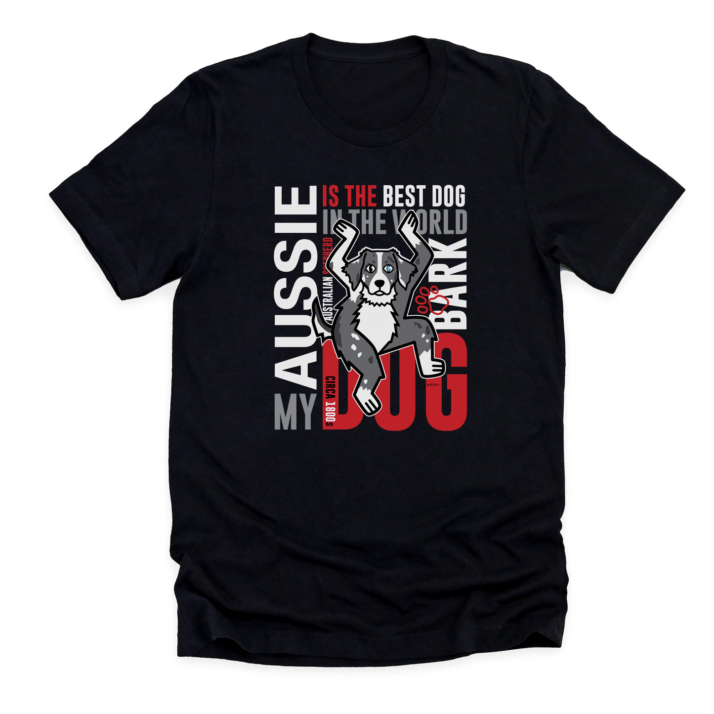 BEST DOG ⭐️ TEE (5 Aussie Colors)