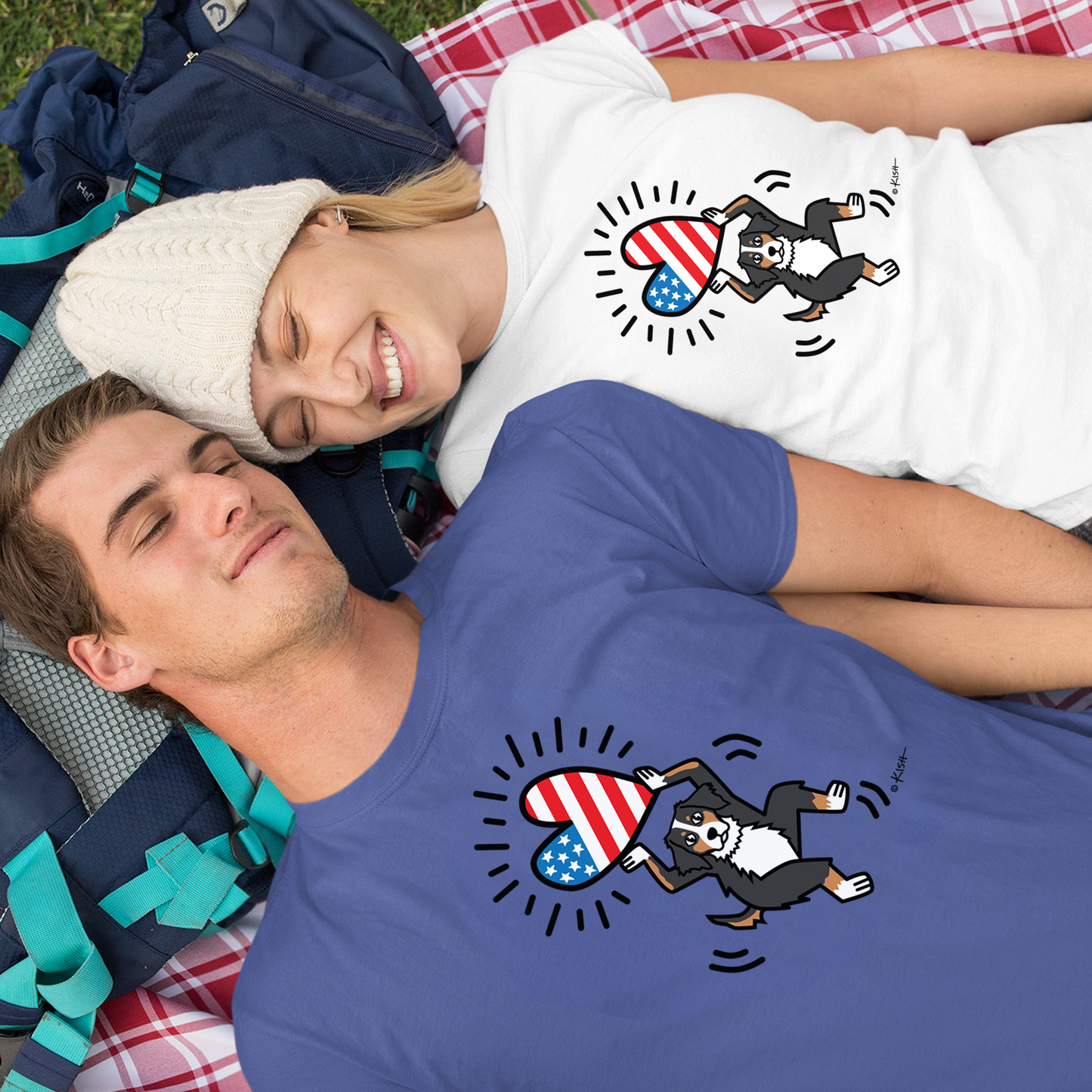 AUSSIE USA 🇺🇸 ❤️ TEE (5 Aussie Colors)