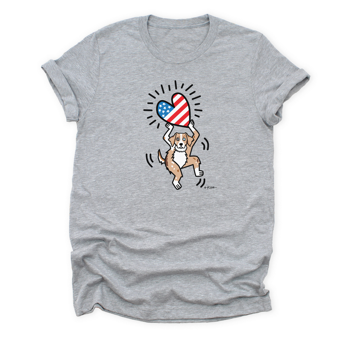 AUSSIE USA 🇺🇸 ❤️ TEE (5 Aussie Colors)