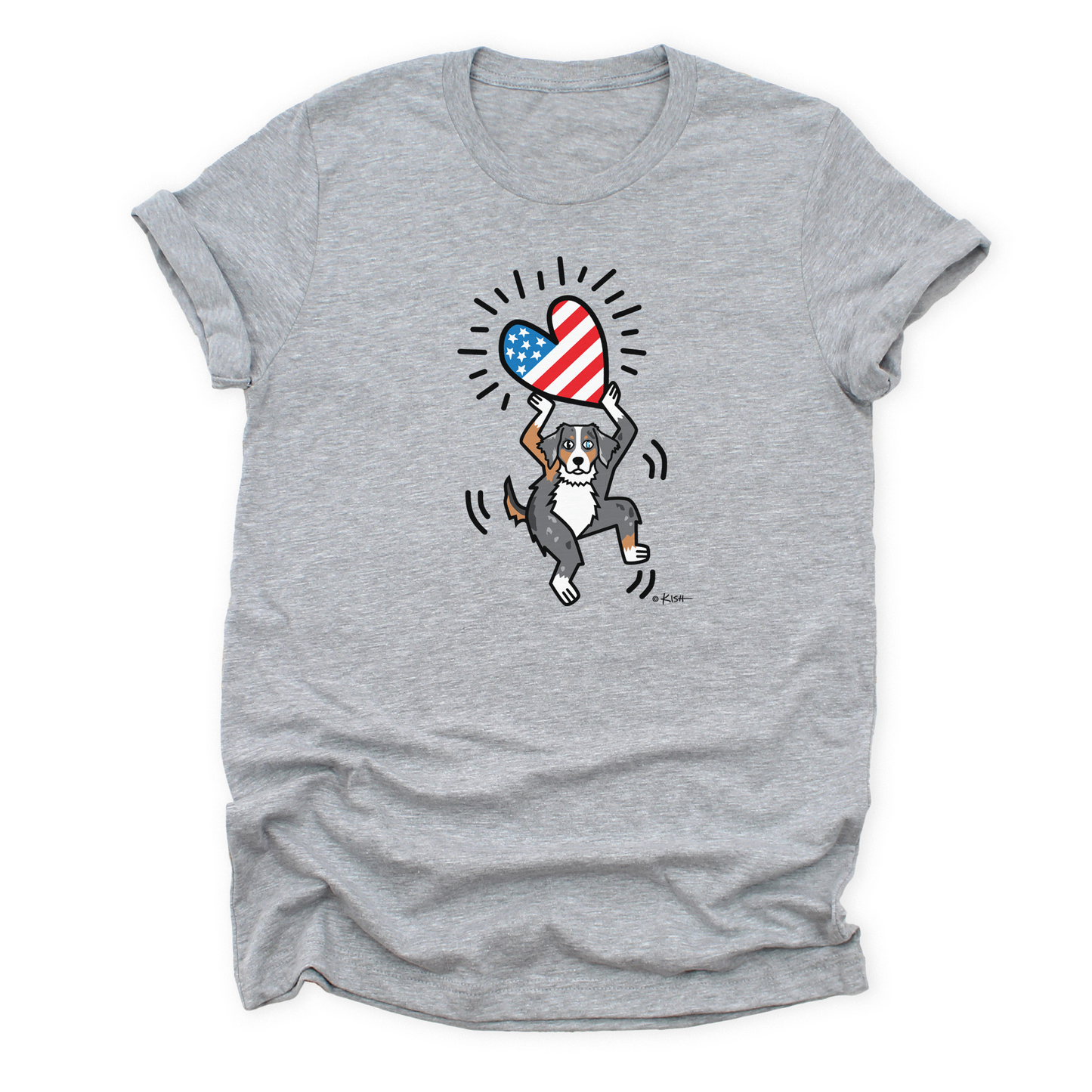 AUSSIE USA 🇺🇸 ❤️ TEE (5 Aussie Colors)