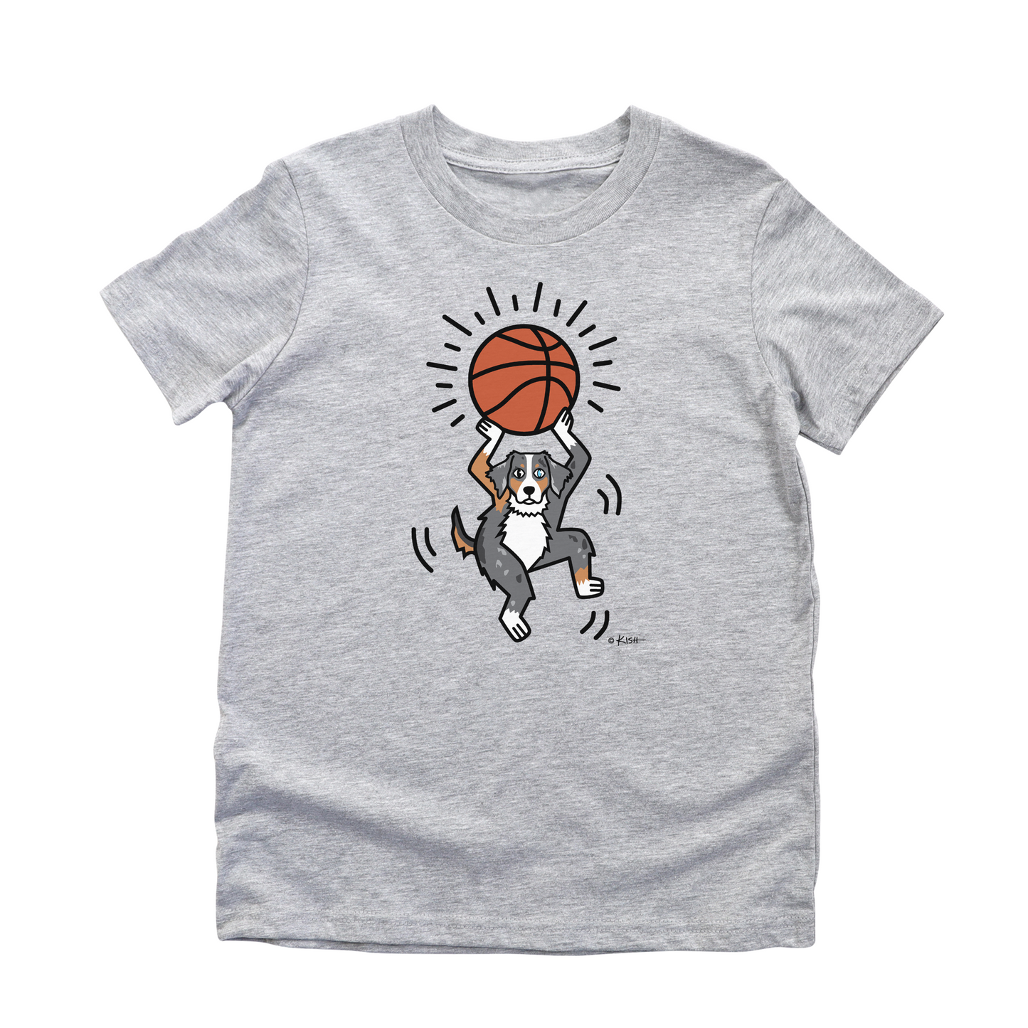 KID'S ๐ BASKETBALL TEE (5 Aussie Colors!)