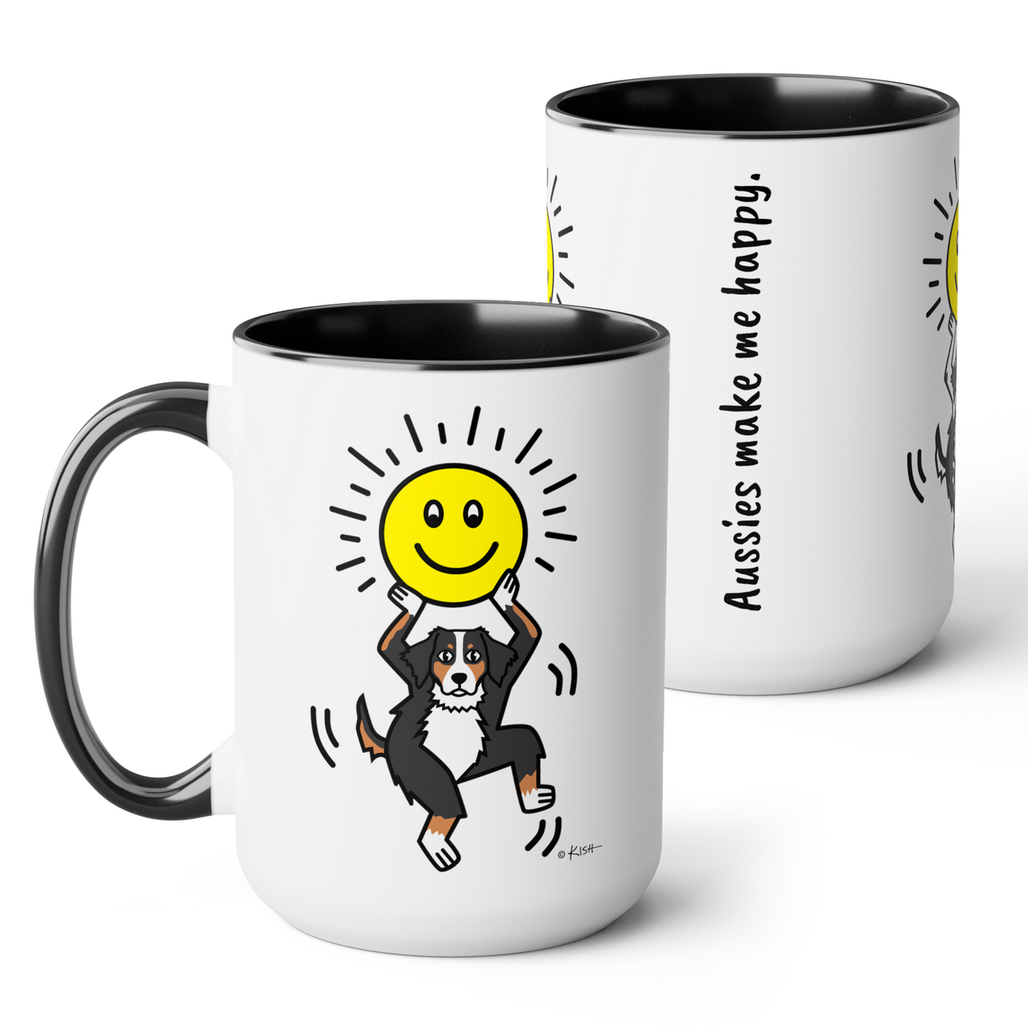 AUSSIE š SMILES MUG (5 Aussie Colors)