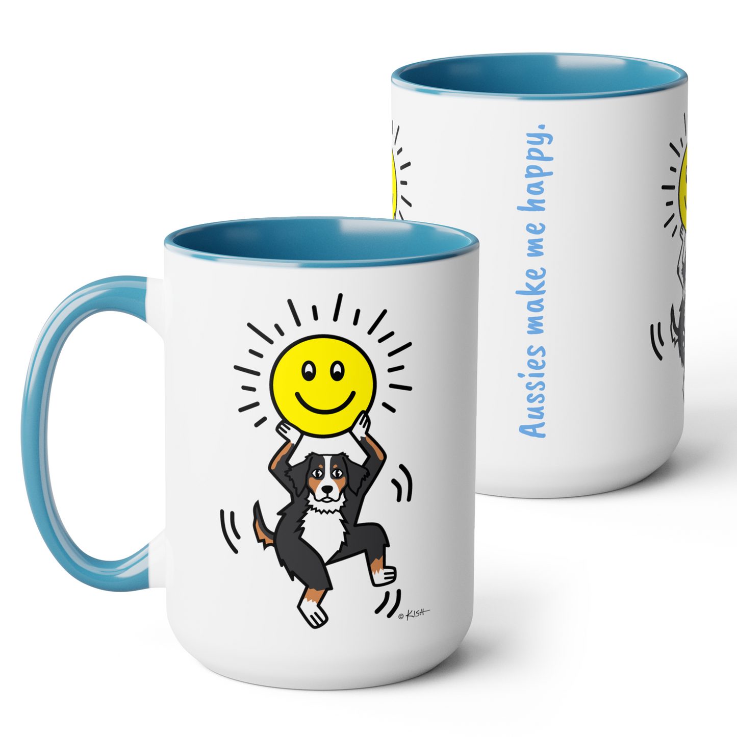 AUSSIE š SMILES MUG (5 Aussie Colors)
