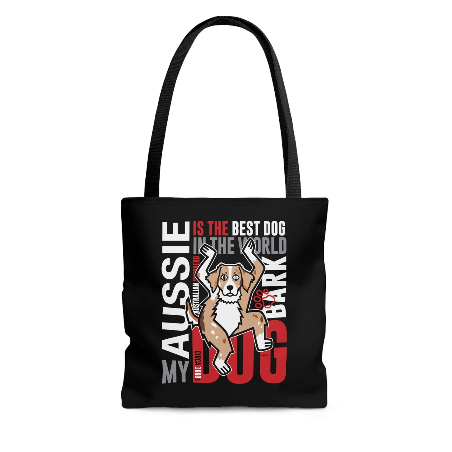 ⭐️ BEST DOG TOTE (5 Aussie Colors!)