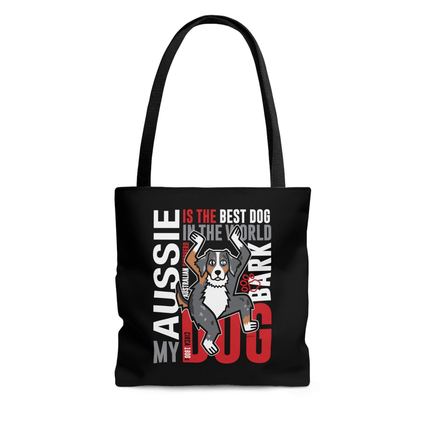 ⭐️ BEST DOG TOTE (5 Aussie Colors!)