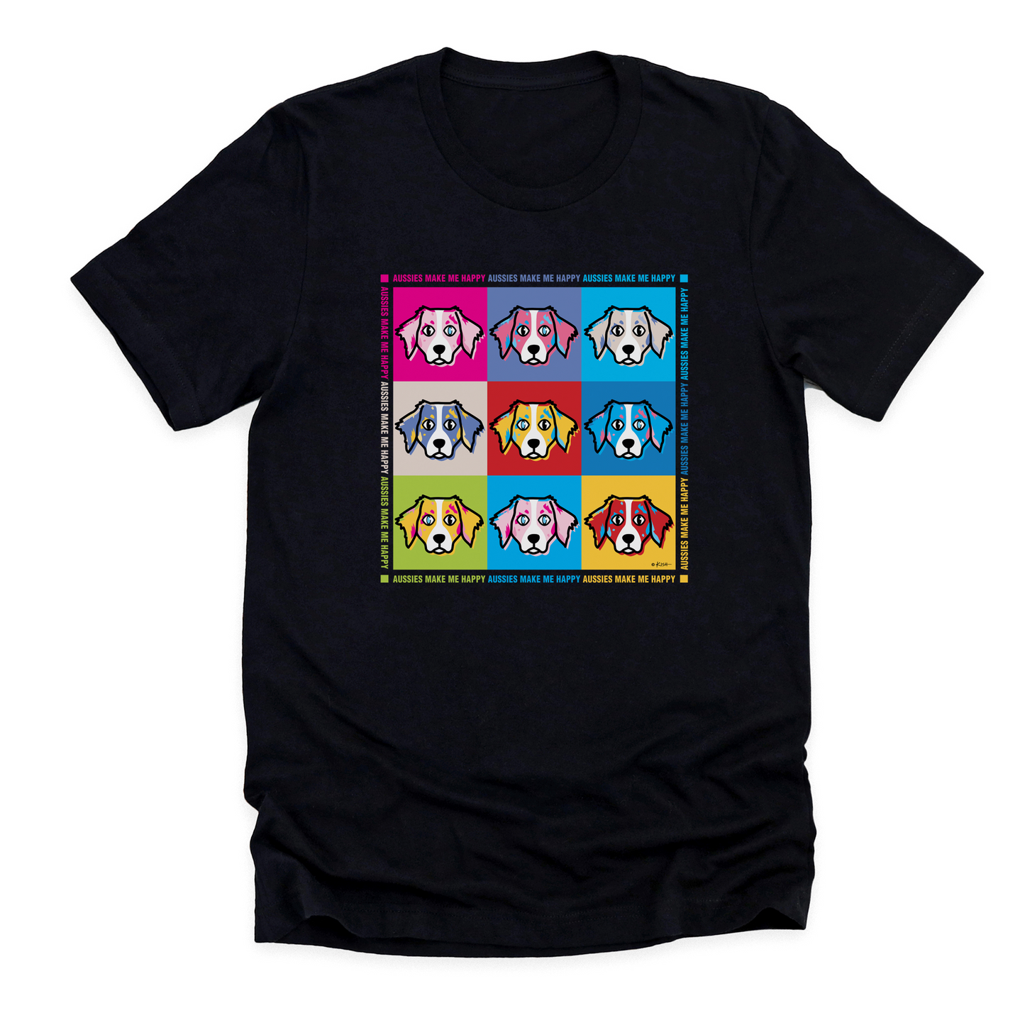 AUSSIE POP ART TEE (Merle)