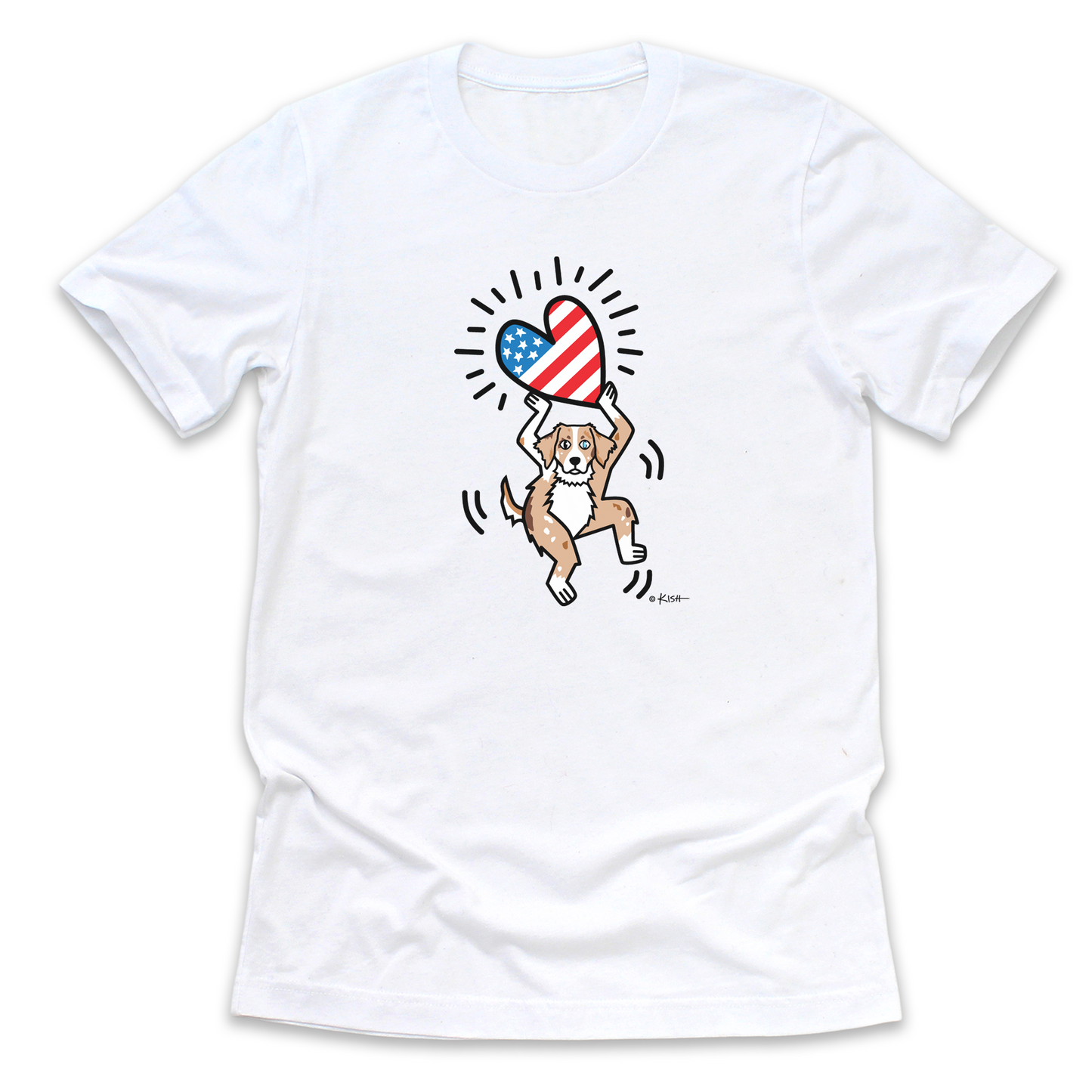 AUSSIE USA 🇺🇸 ❤️ TEE (5 Aussie Colors)