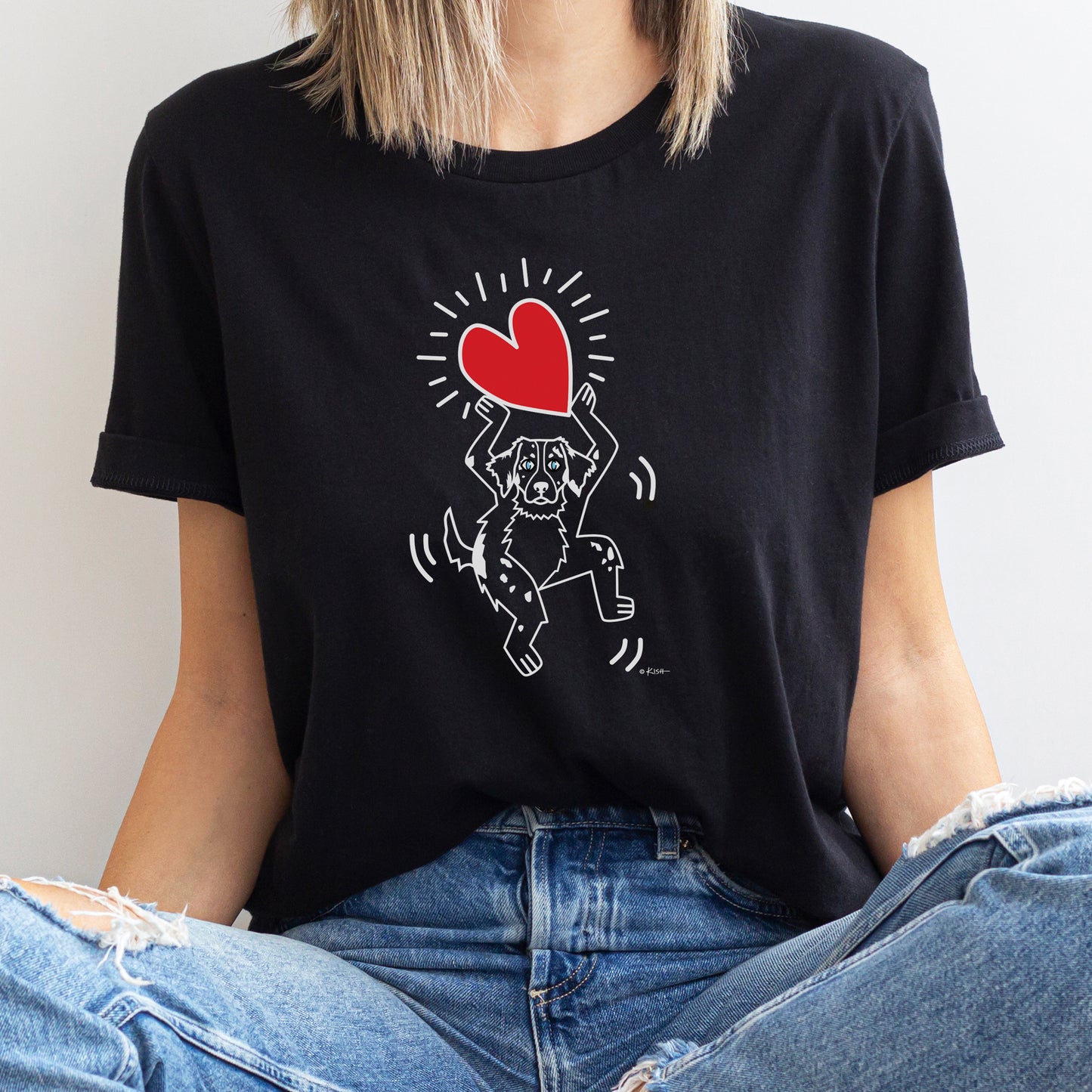 AUSSIE CHALK ❤️ TEE (Merle)