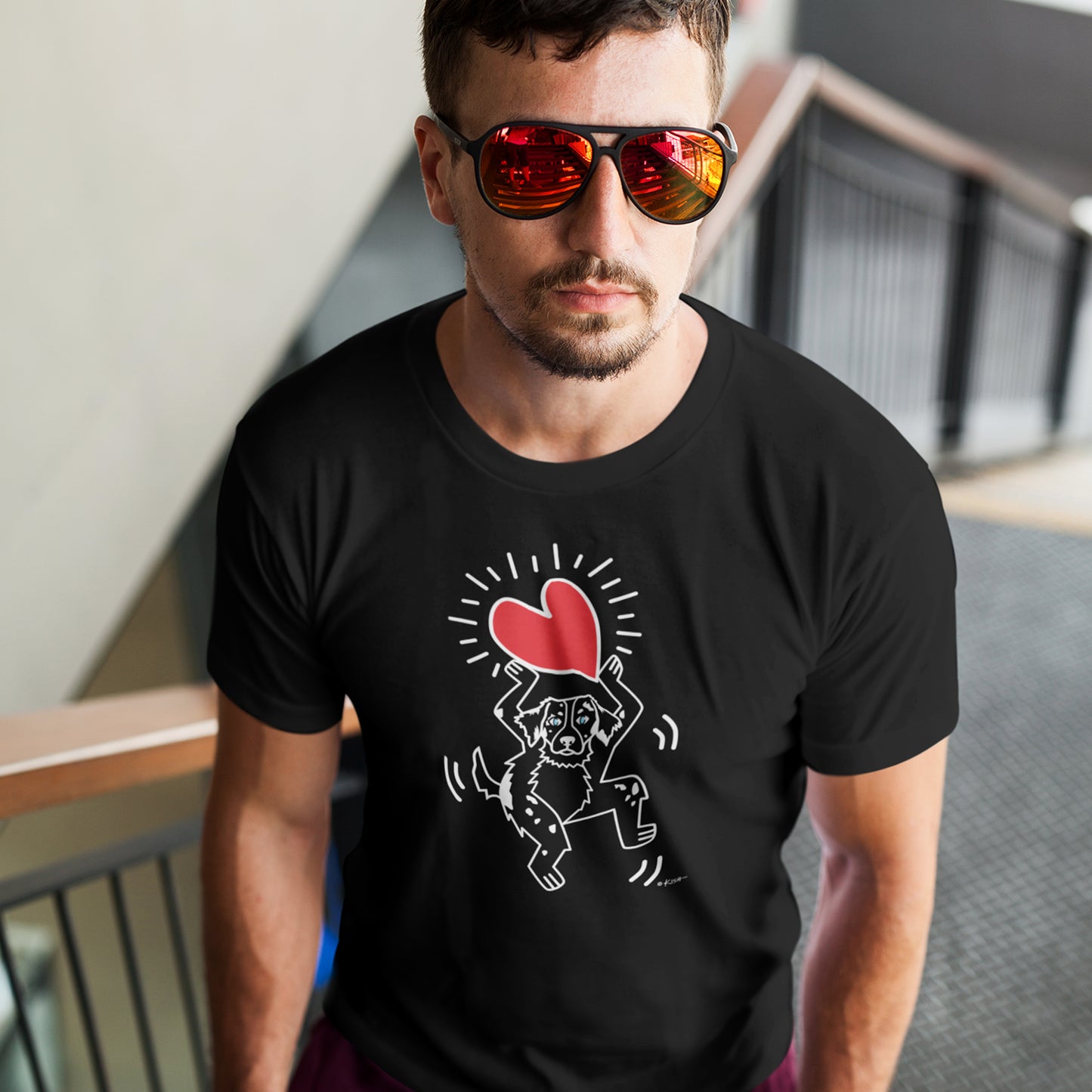 AUSSIE CHALK ❤️ TEE (Merle)