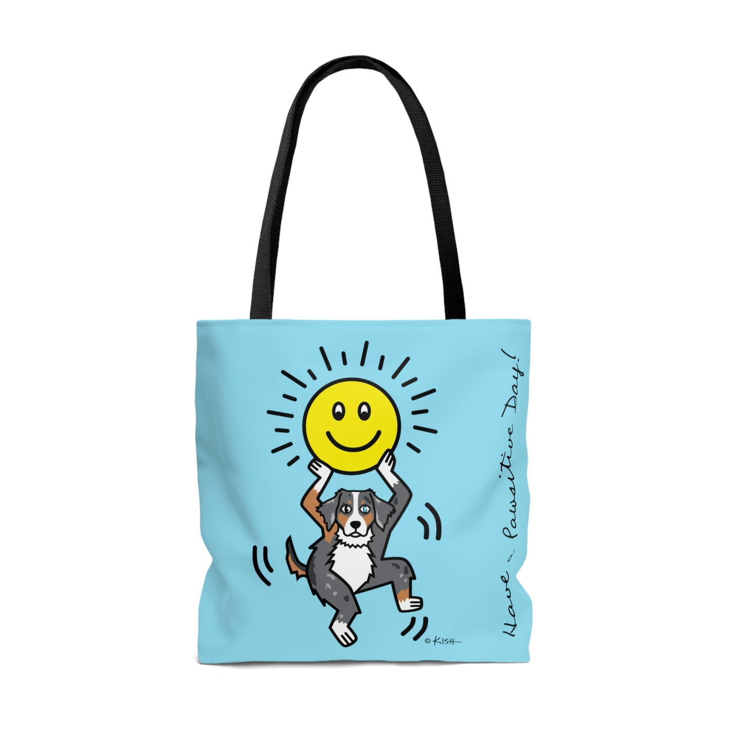 HAPPY š TOTE (Merle Tricolor)