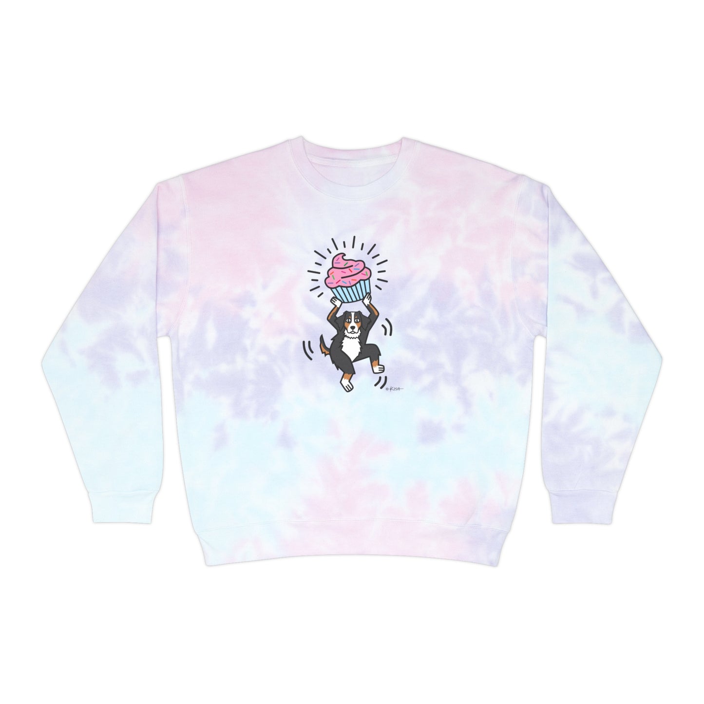 TIE-DYE 🧁 CUPCAKE Sweatshirt (5 Aussie Colors!)