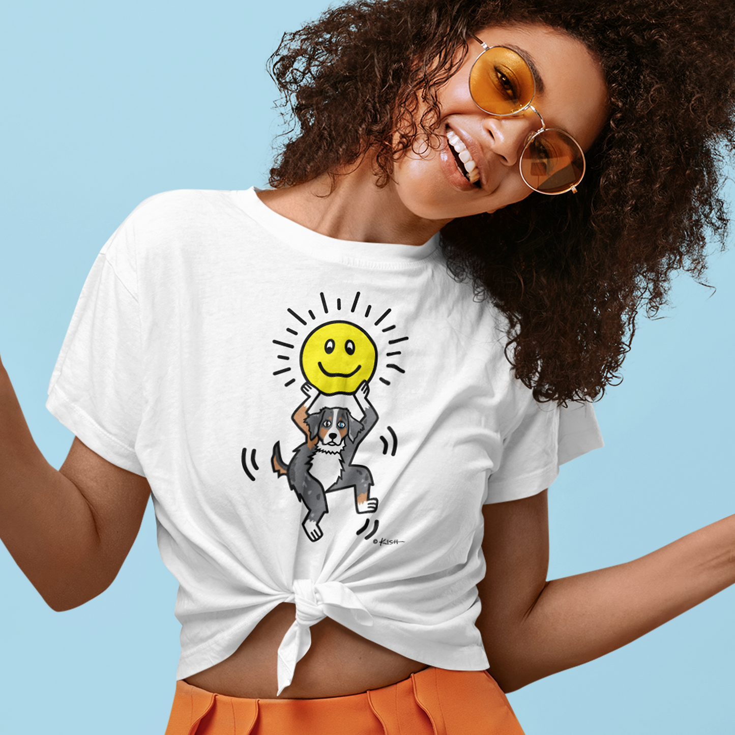 AUSSIE SMILES 🙂 TEE (5 Aussie Colors)