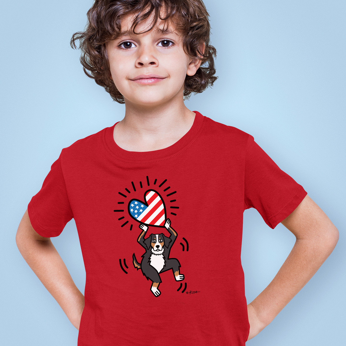 KID'S 🇺🇸 ❤️ USA TEE (5 Aussie Colors!)