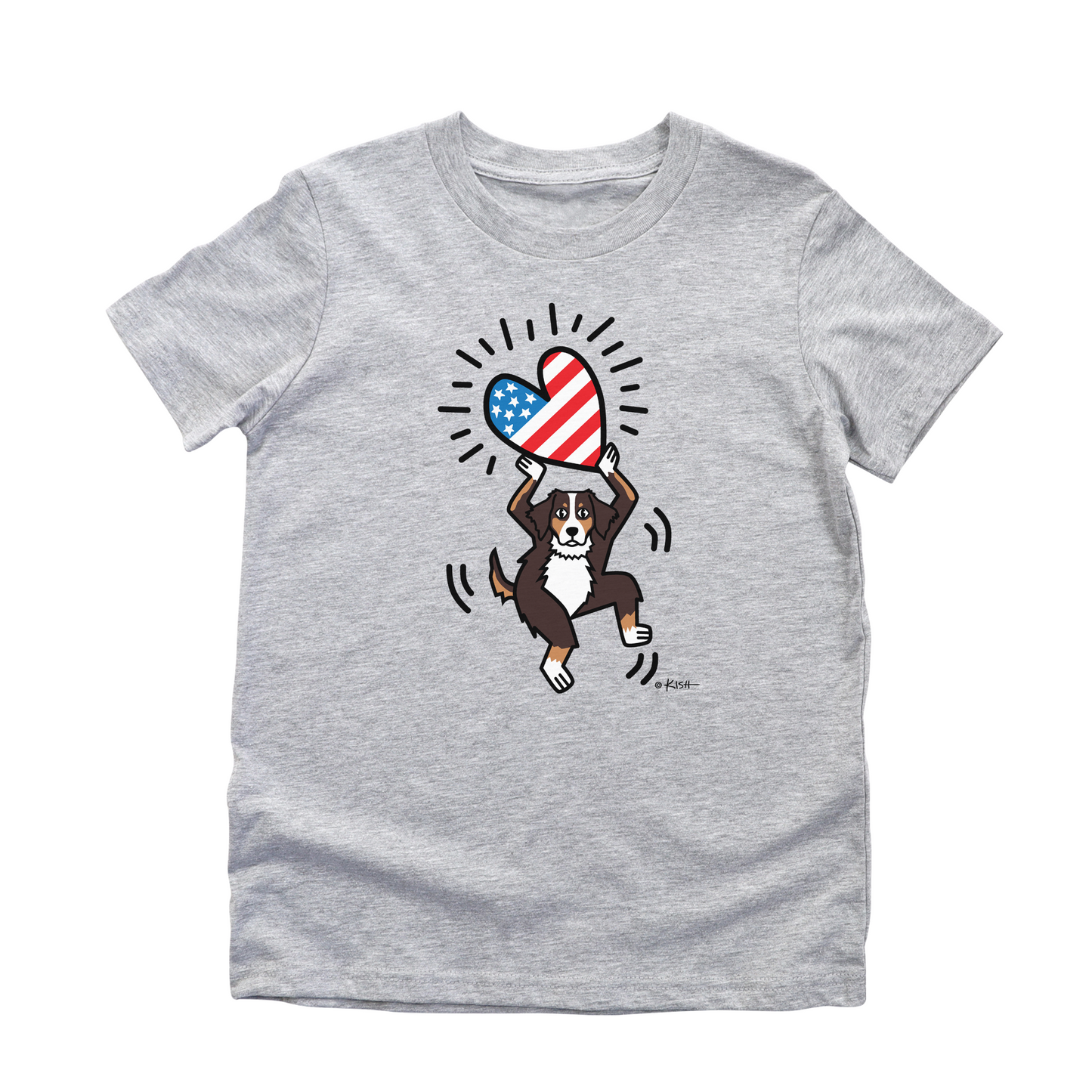 KID'S 🇺🇸 ❤️ USA TEE (5 Aussie Colors!)