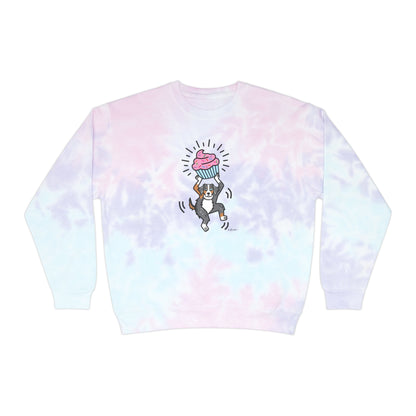 TIE-DYE 🧁 CUPCAKE Sweatshirt (5 Aussie Colors!)