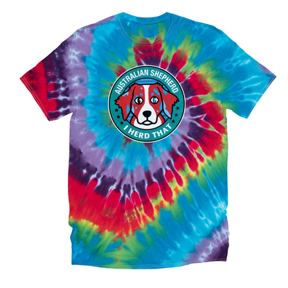 AUSSIE TIE-DYE TEE (Merle)