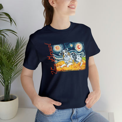 STARRY NIGHT TEE (Merle Tricolor)