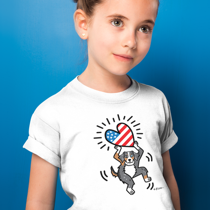 KID'S 🇺🇸 ❤️ USA TEE (5 Aussie Colors!)