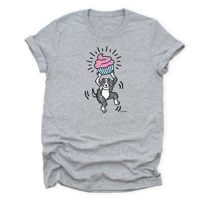 AUSSIE 🧁 CUPCAKE TEE (Blue Merle)