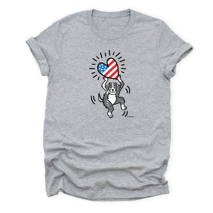 AUSSIE USA 🇺🇸 ❤️ TEE (5 Aussie Colors)